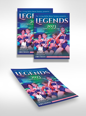 Diseño de Flyer por saurov para The Living Dolls Dance Factory | Diseño: #30570956