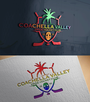 Logo Design by 24ksunny for Coachella Valley LGBT Hockey Association | Design: #30566418