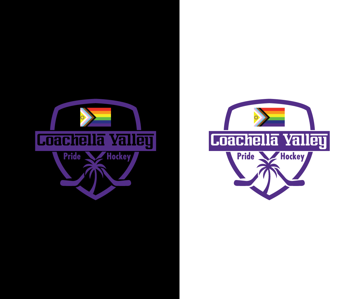 Logo Design by Kavth for Coachella Valley LGBT Hockey Association | Design #30607016