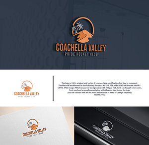 Diseño de Logo por DesignHour para Coachella Valley LGBT Hockey Association | Diseño: #30570980