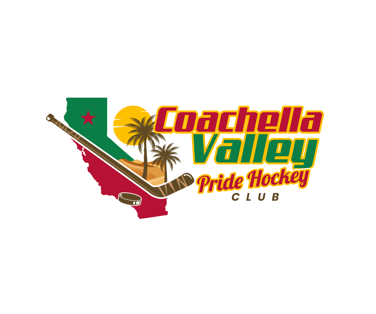 Logo Design by Paint-Tools for Coachella Valley LGBT Hockey Association | Design #30567308