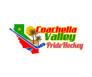 Logo Design by Paint-Tools for Coachella Valley LGBT Hockey Association | Design #30586951