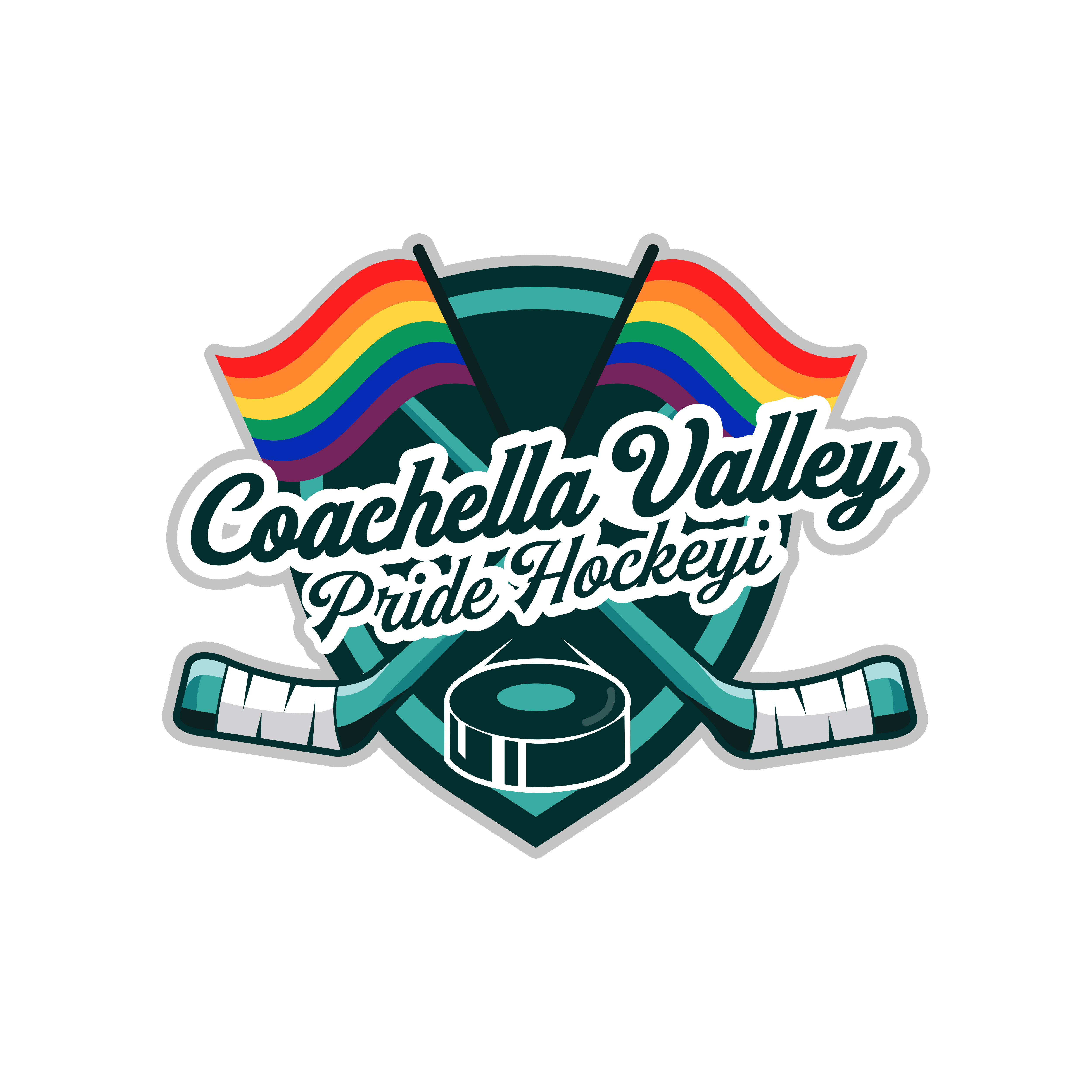 Logo Design by Pegasus for Coachella Valley LGBT Hockey Association | Design #30604547