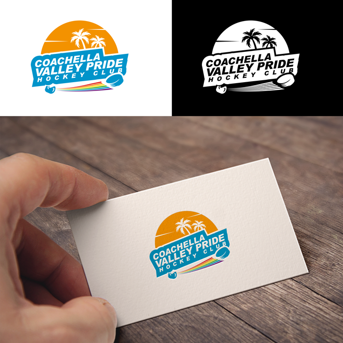 Logo-Design von RA-bica für Coachella Valley LGBT Hockey Association | Design #30592190