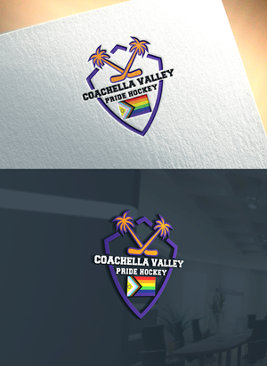 Logo Design by RaKu 2 for Coachella Valley LGBT Hockey Association | Design: #30612844