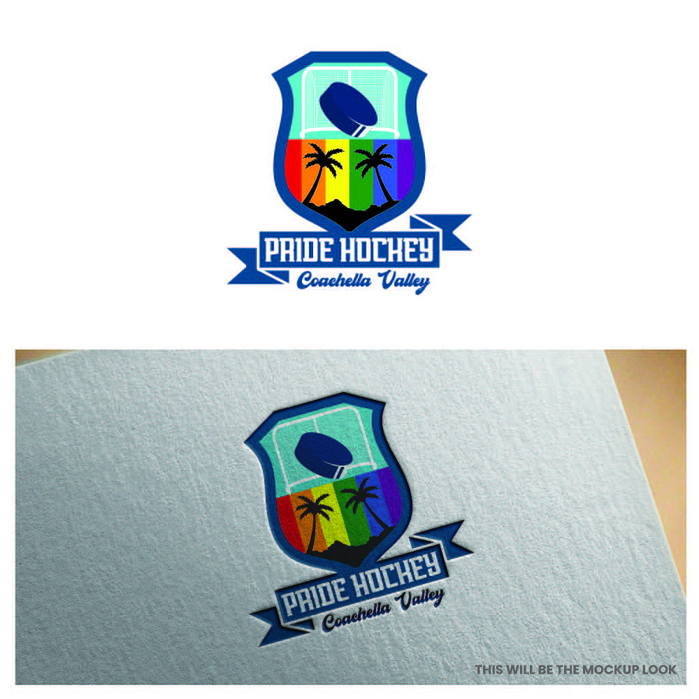 Logo Design by Design_Duo for Coachella Valley LGBT Hockey Association | Design #30607254