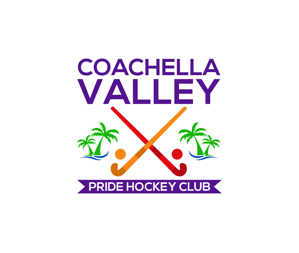Logo-Design von Owltive für Coachella Valley LGBT Hockey Association | Design #30564363