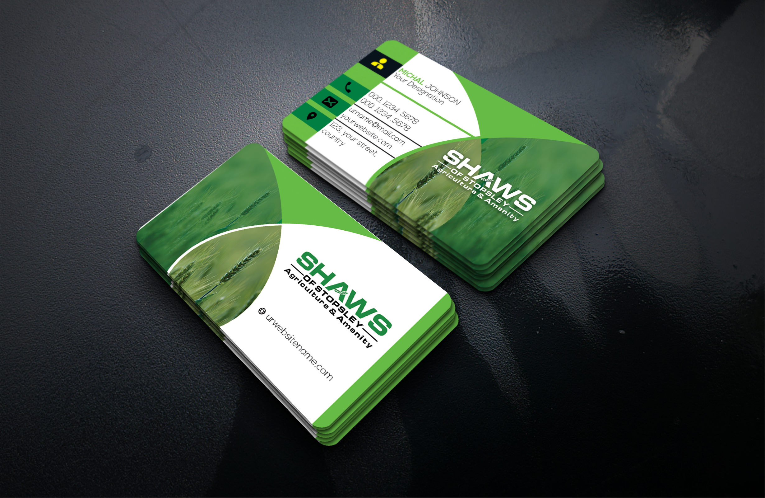 Business Card Design by George_Louis for Shaws of Stopsley | Design #30577666