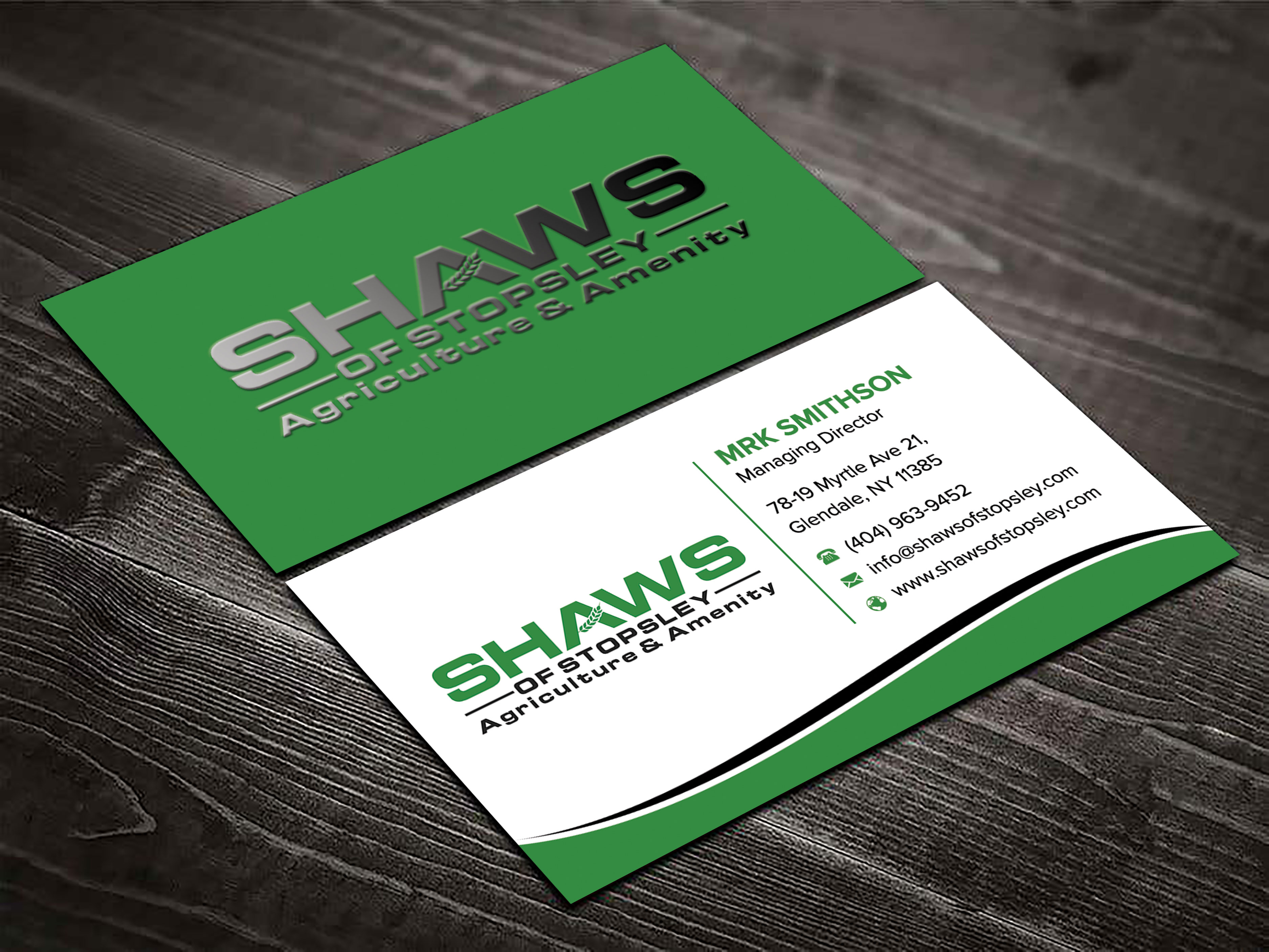 Business Card Design by sadikul islam for Shaws of Stopsley | Design #30569035