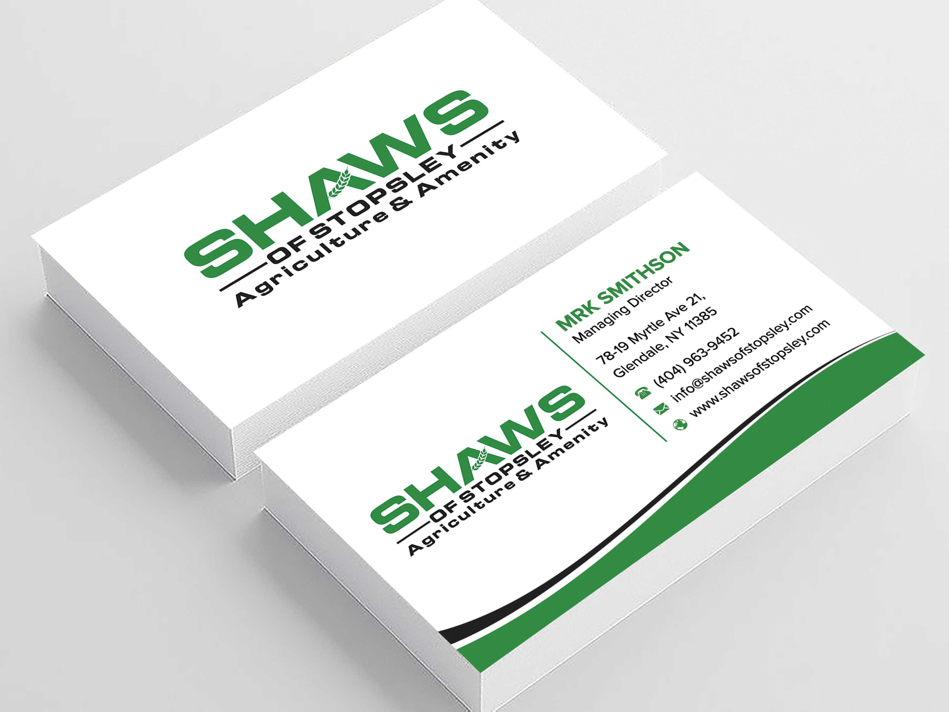 Business Card Design by sadikul islam for Shaws of Stopsley | Design #30569047