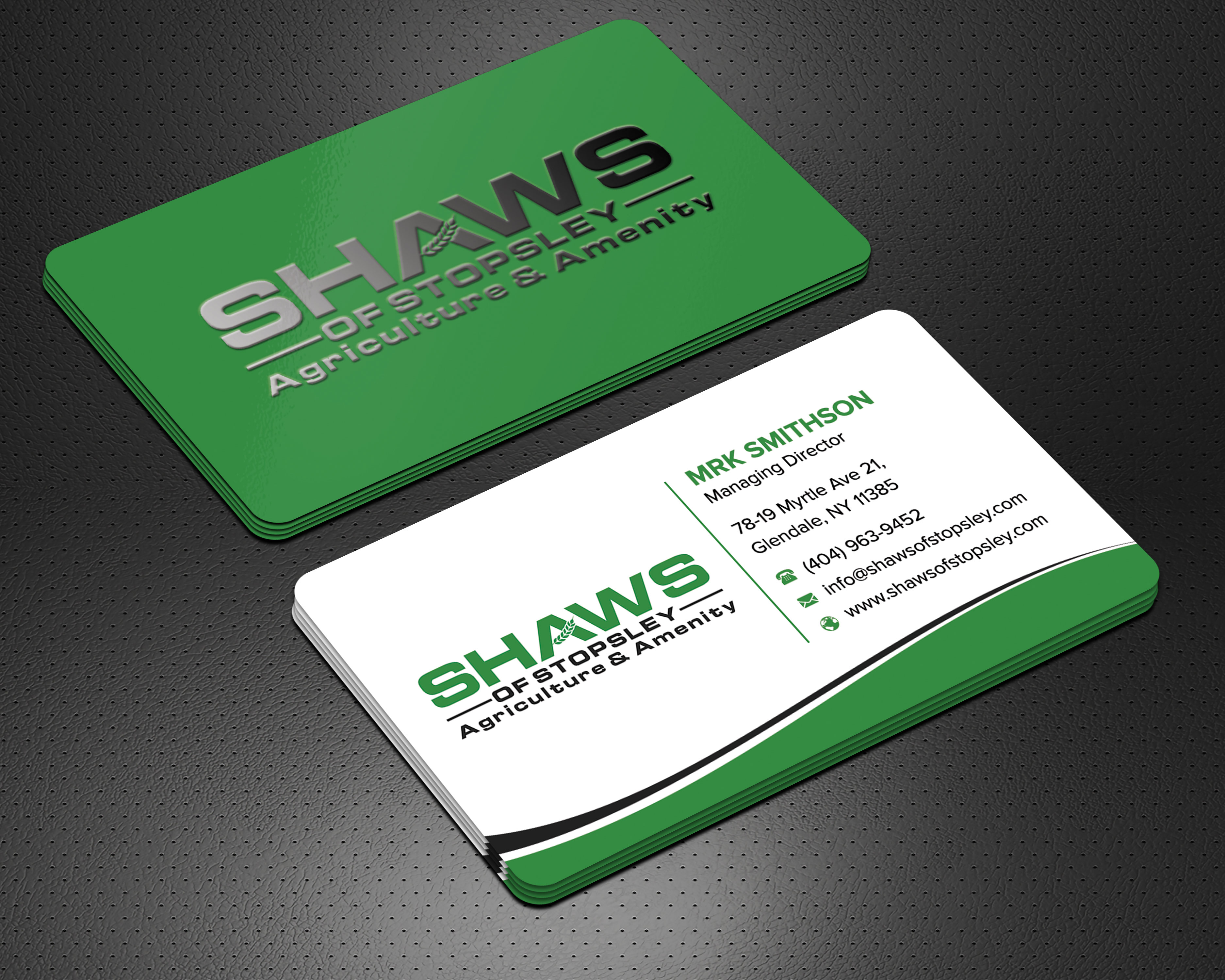 Business Card Design by sadikul islam for Shaws of Stopsley | Design #30569049