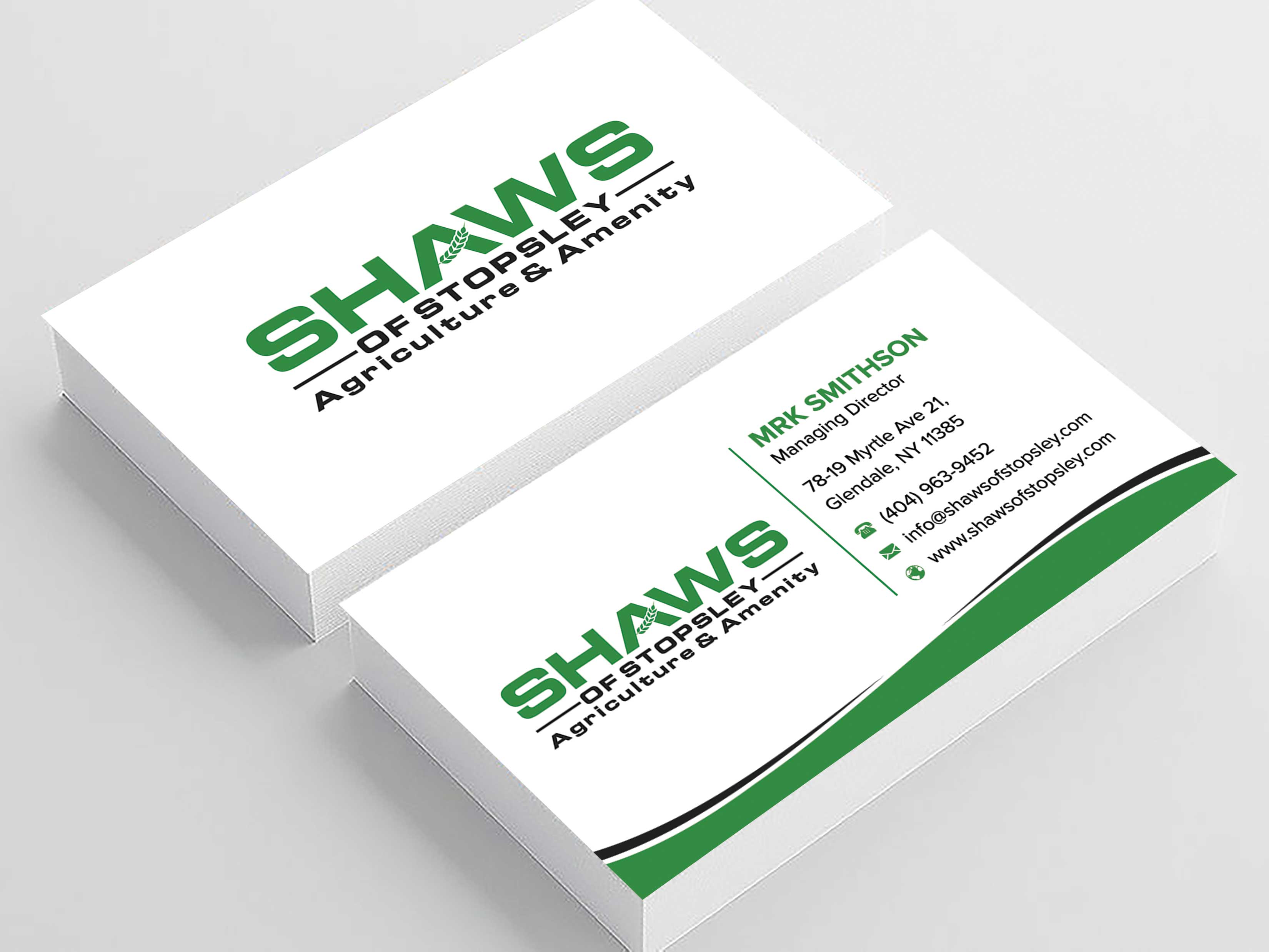 Business Card Design by sadikul islam for Shaws of Stopsley | Design #30569068
