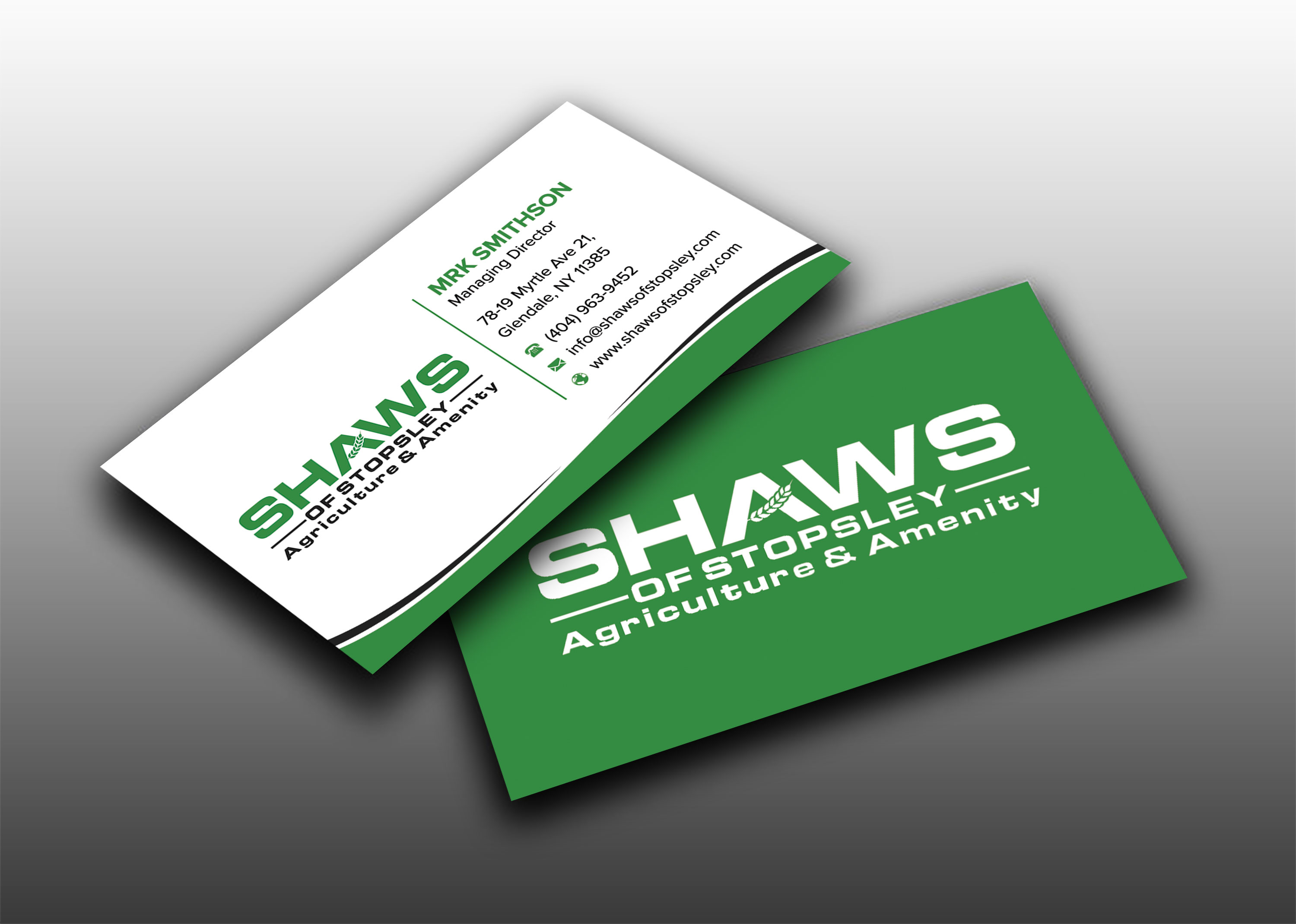 Business Card Design by sadikul islam for Shaws of Stopsley | Design #30570808