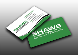 Visitenkarten-Design von sadikul islam für Shaws of Stopsley | Design: #30570809