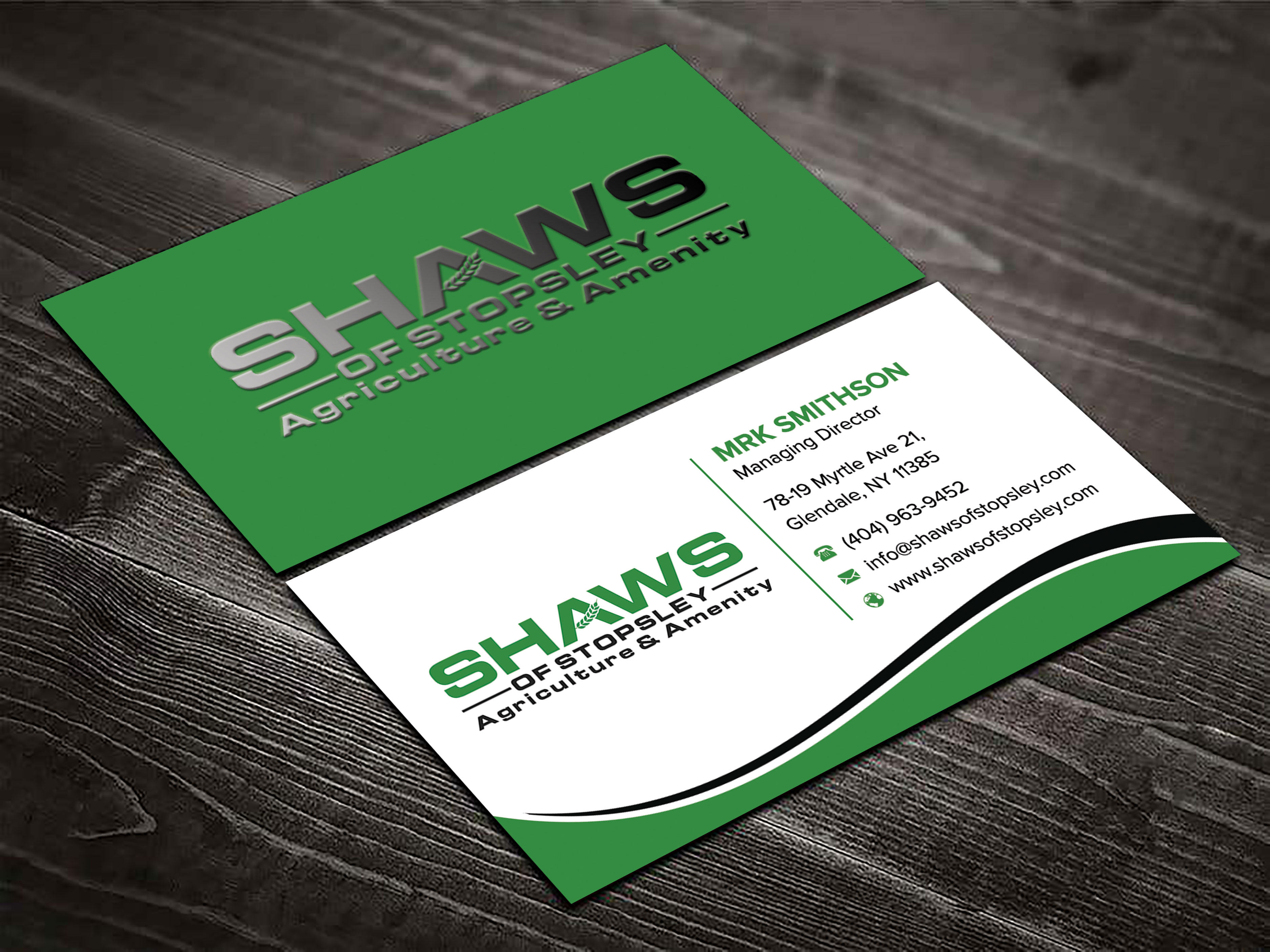 Business Card Design by sadikul islam for Shaws of Stopsley | Design #30570812
