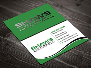 Visitenkarten-Design von sadikul islam für Shaws of Stopsley | Design: #30570812