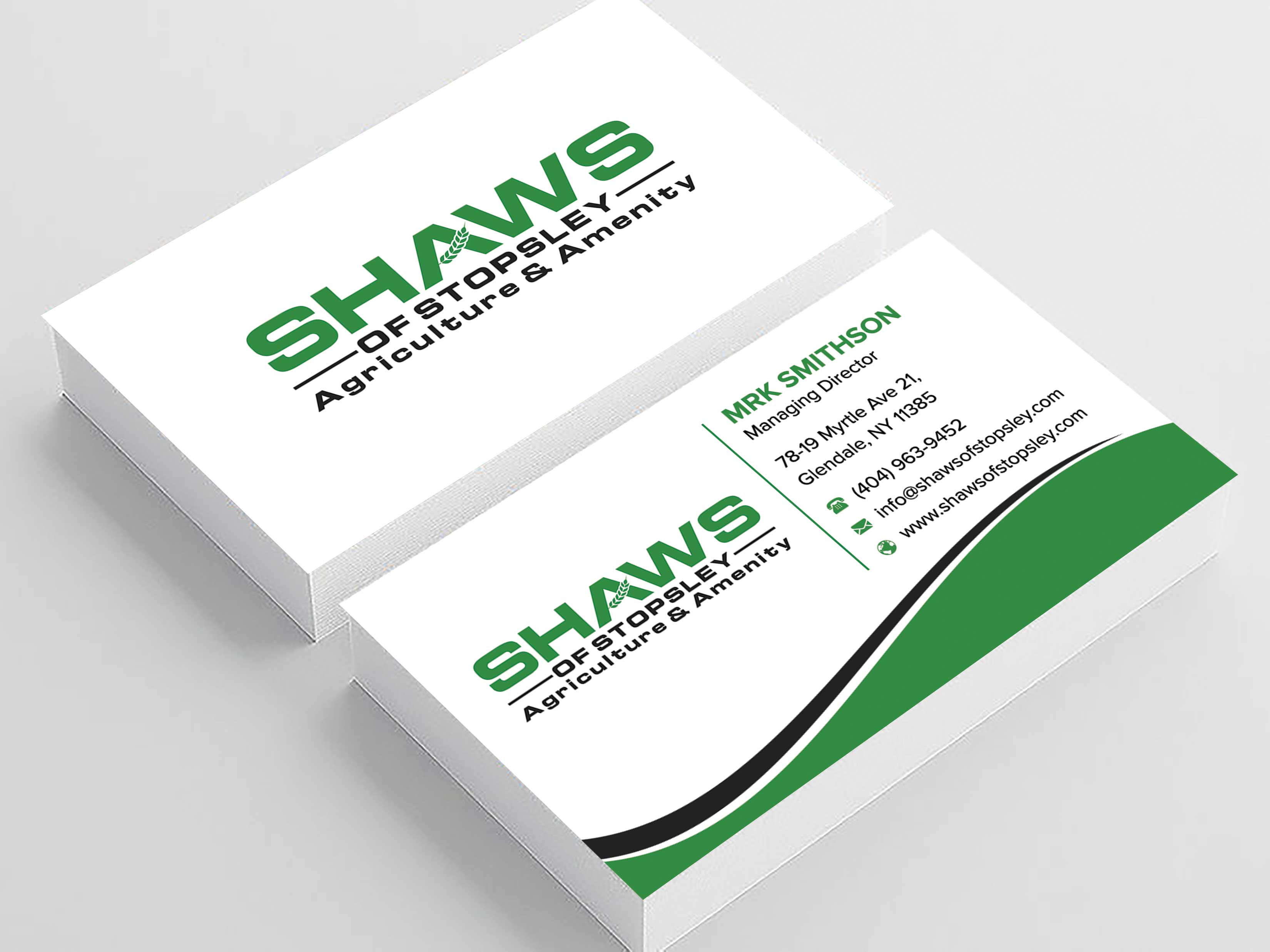 Business Card Design by sadikul islam for Shaws of Stopsley | Design #30570815