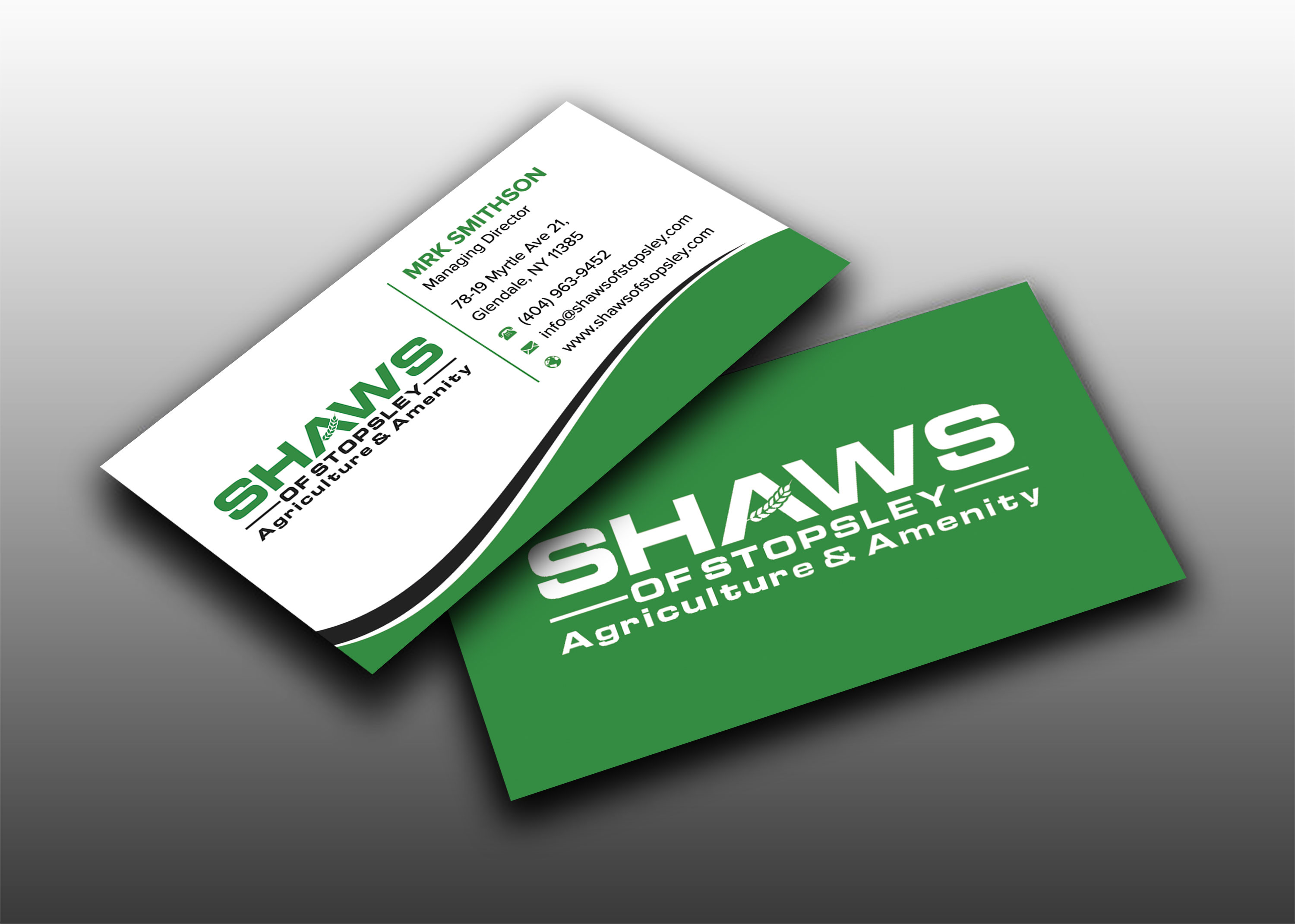 Business Card Design by sadikul islam for Shaws of Stopsley | Design #30570816