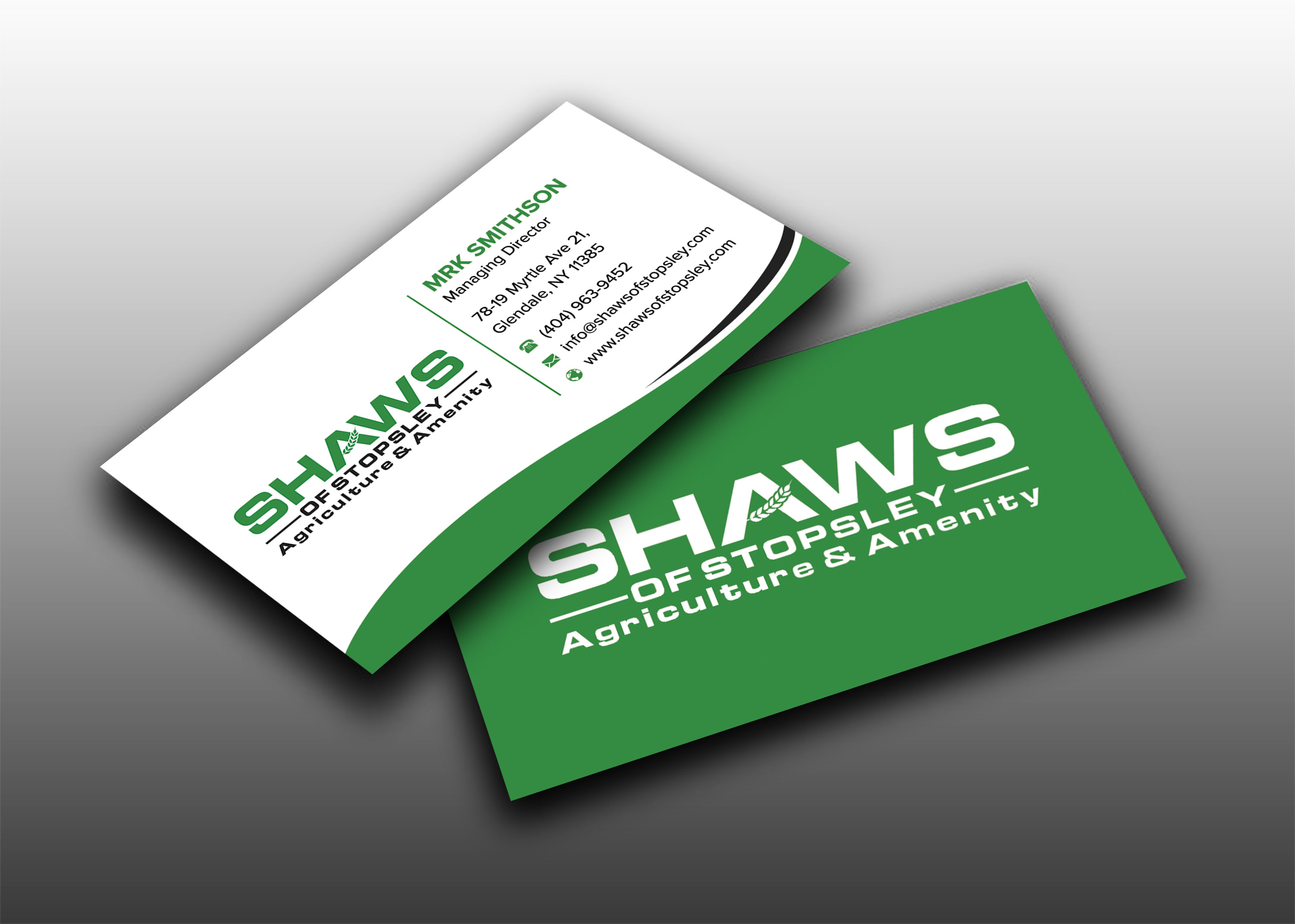 Business Card Design by sadikul islam for Shaws of Stopsley | Design #30573182