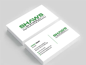 Business Card Design by Shuvo094 for Shaws of Stopsley | Design: #30581419