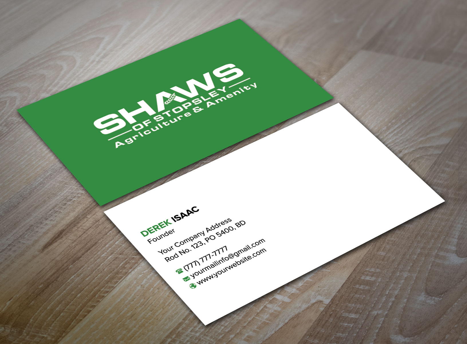 Business Card Design by Shuvo094 for Shaws of Stopsley | Design #30581422