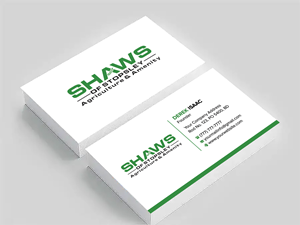 Business Card Design by Shuvo094 for Shaws of Stopsley | Design: #30581427