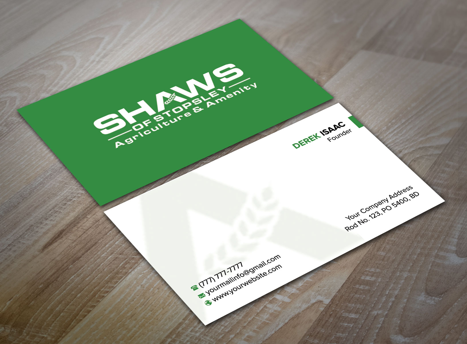 Business Card Design by Shuvo094 for Shaws of Stopsley | Design #30581434