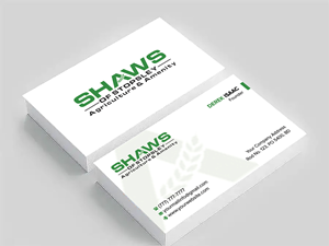 Visitenkarten-Design von Shuvo094 für Shaws of Stopsley | Design: #30581435
