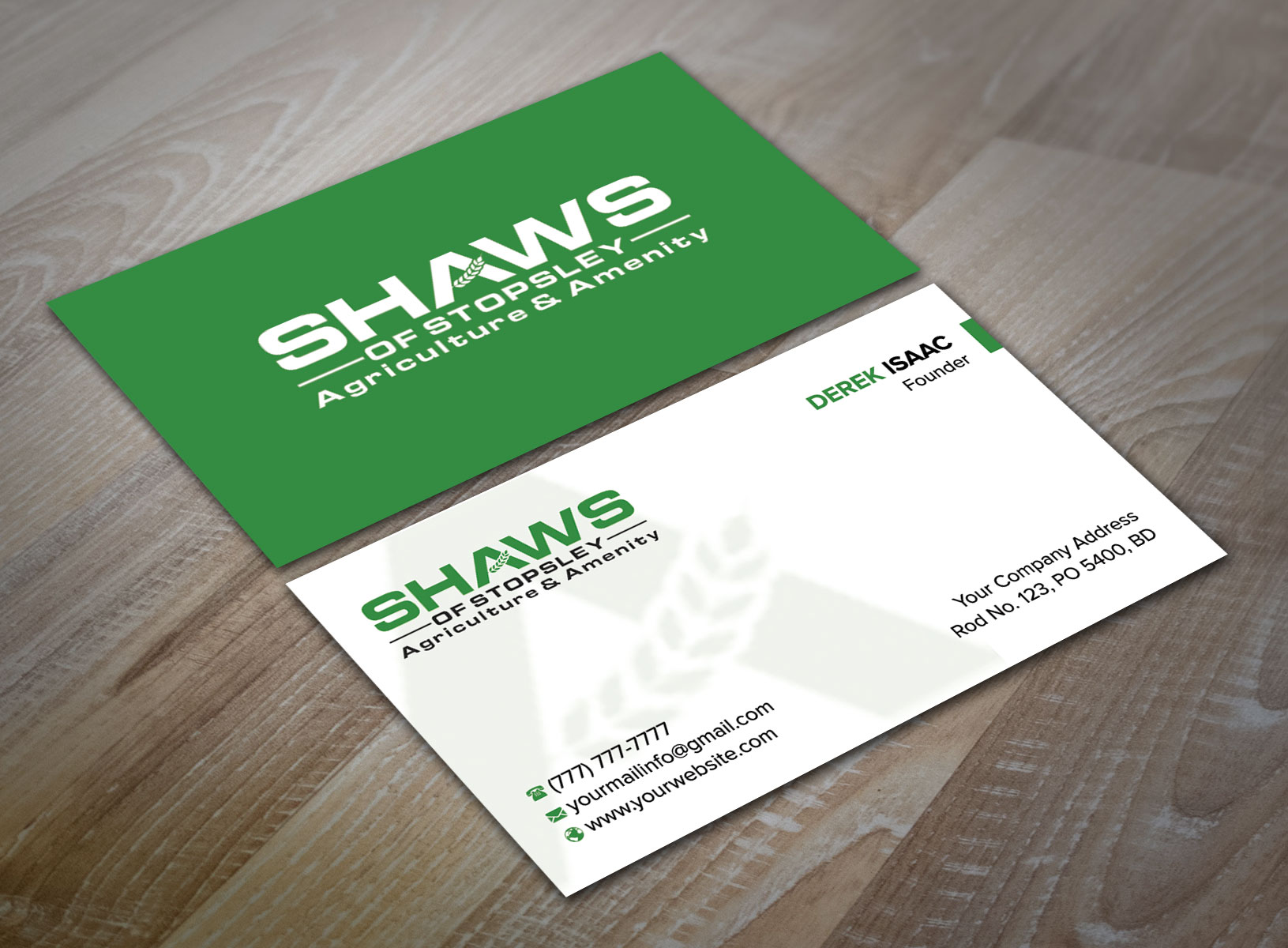 Business Card Design by Shuvo094 for Shaws of Stopsley | Design #30581437