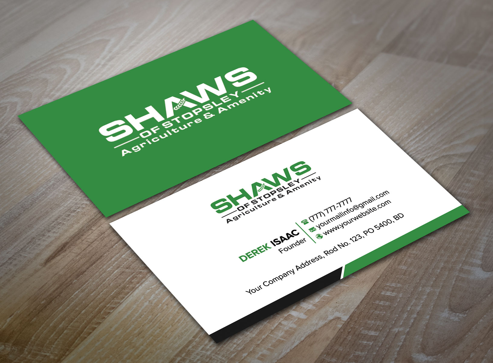 Business Card Design by Shuvo094 for Shaws of Stopsley | Design #30581448