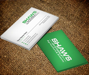 Visitenkarten-Design von VirtueDesignPro für Shaws of Stopsley | Design: #30570434