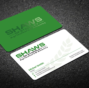 Business Card Design by Graphixpointt for Shaws of Stopsley | Design: #30579609
