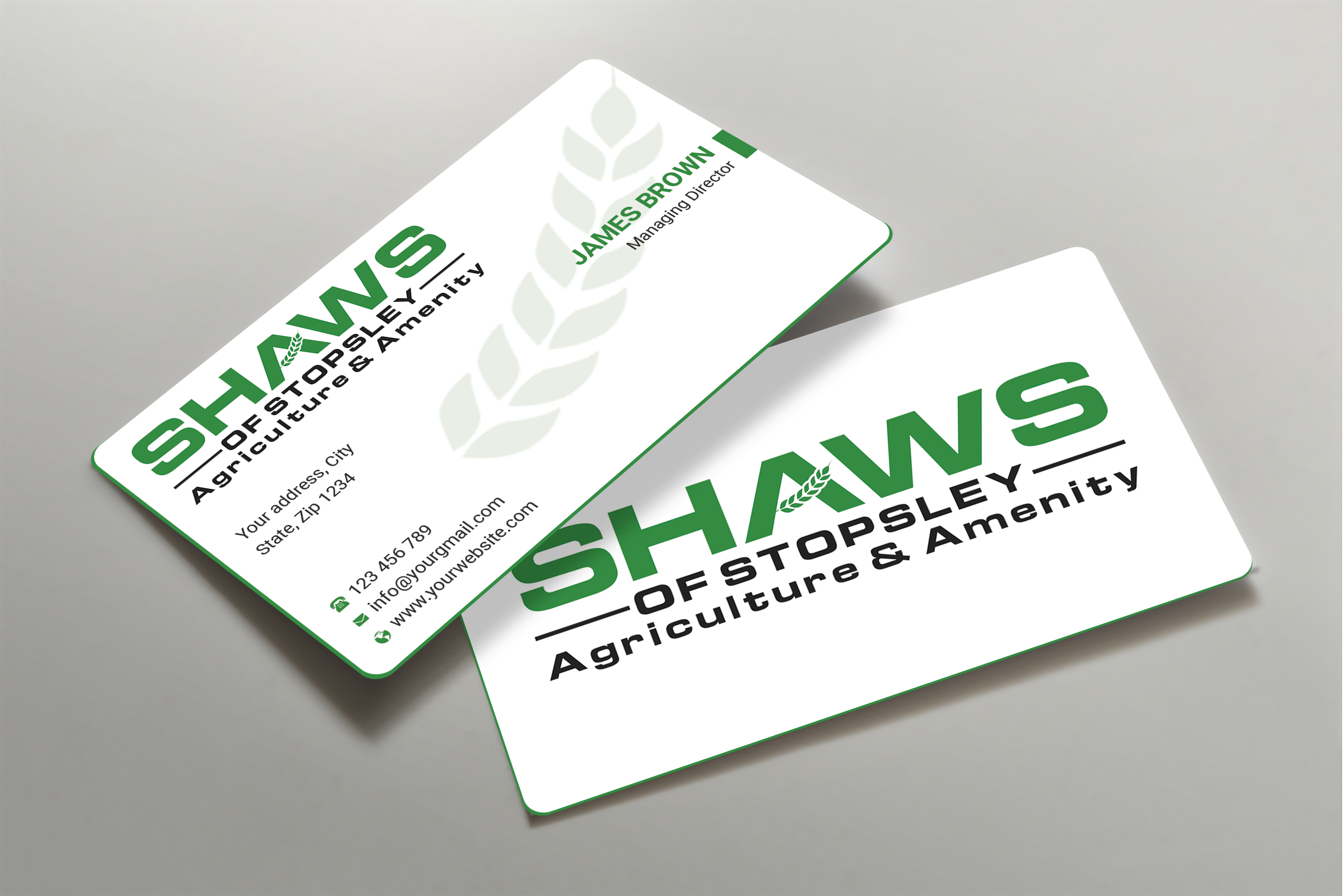 Business Card Design by Expert Bappy for Shaws of Stopsley | Design #30566941