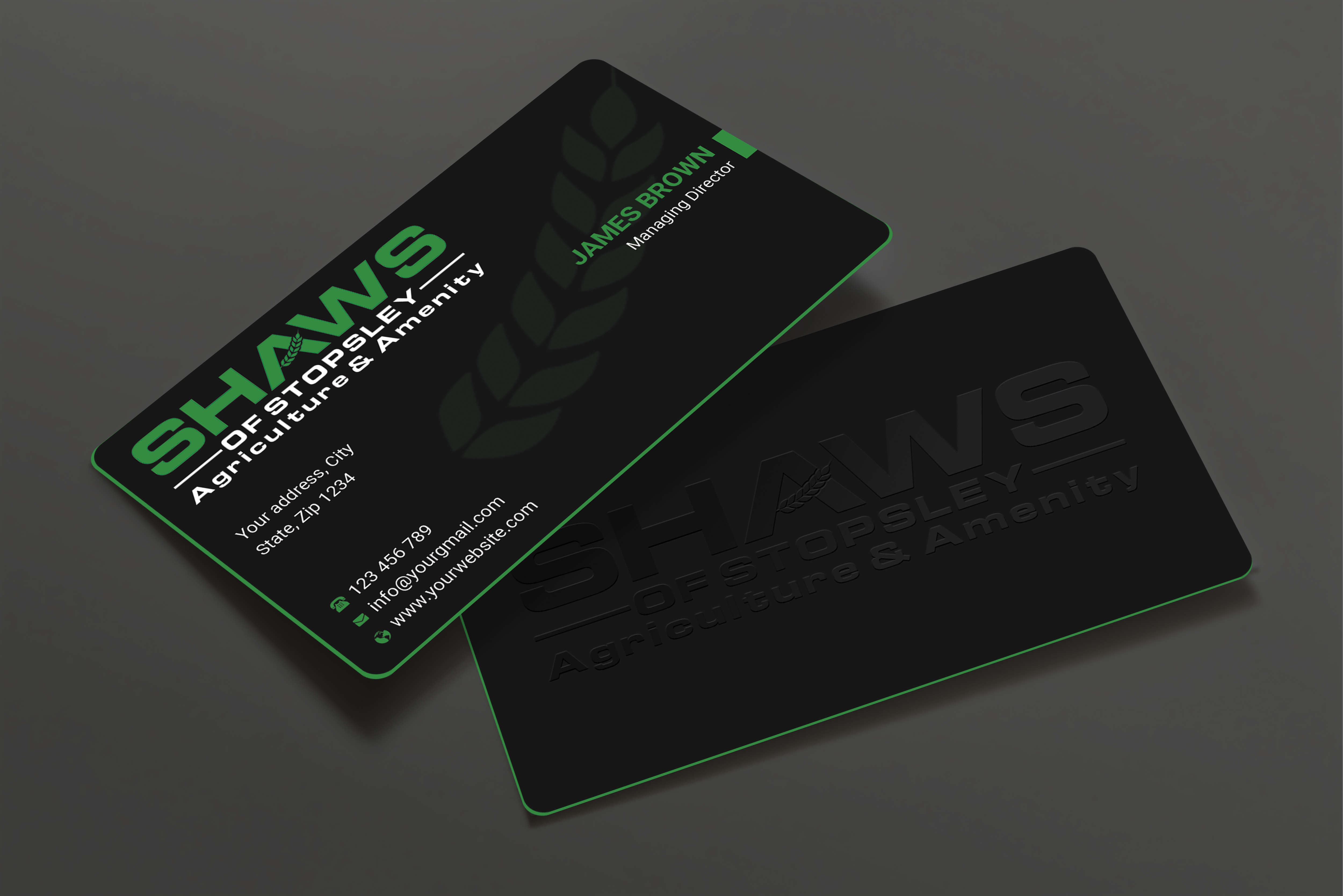 Business Card Design by Expert Bappy for Shaws of Stopsley | Design #30566987