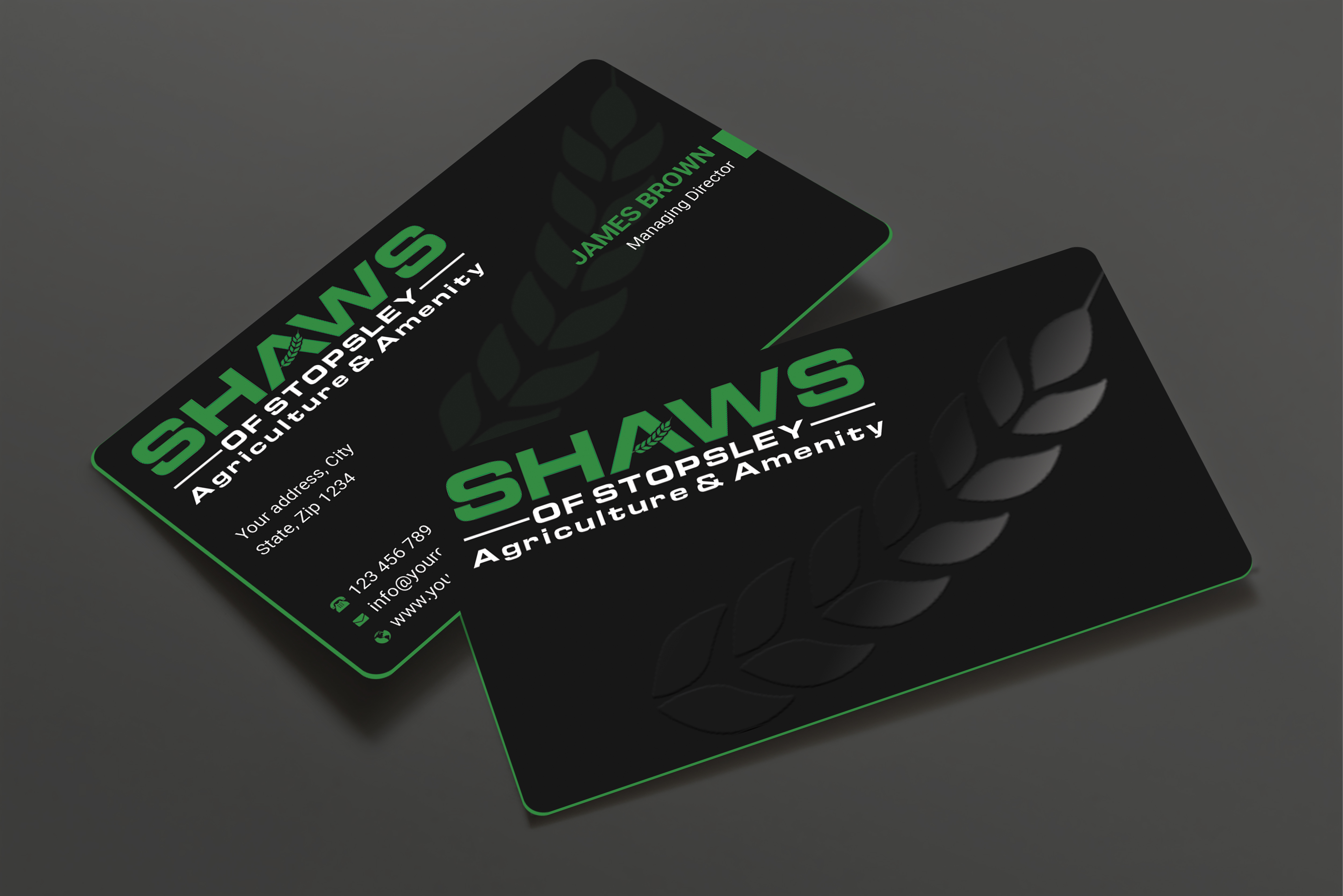 Business Card Design by Expert Bappy for Shaws of Stopsley | Design #30566990