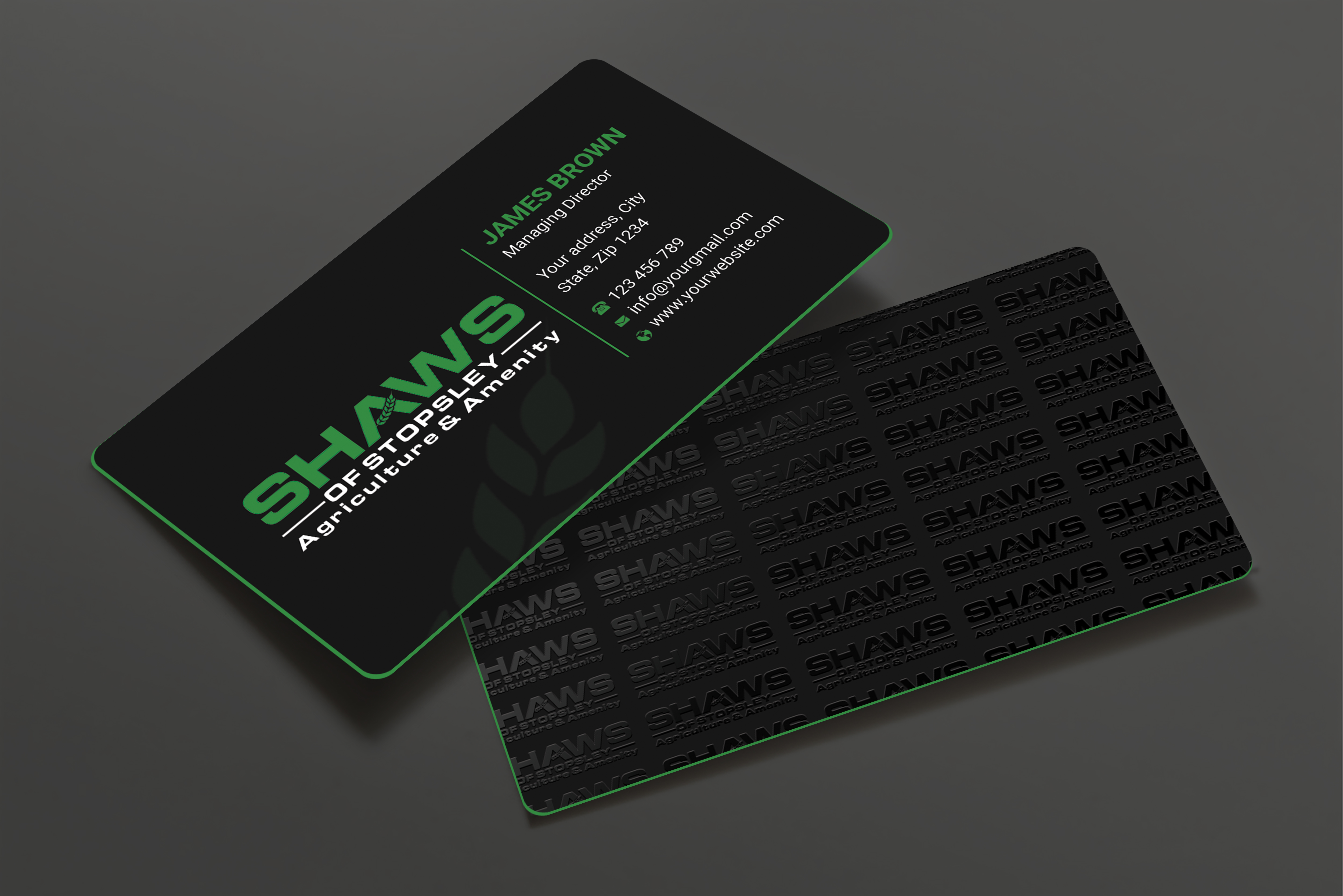 Business Card Design by Expert Bappy for Shaws of Stopsley | Design #30567080