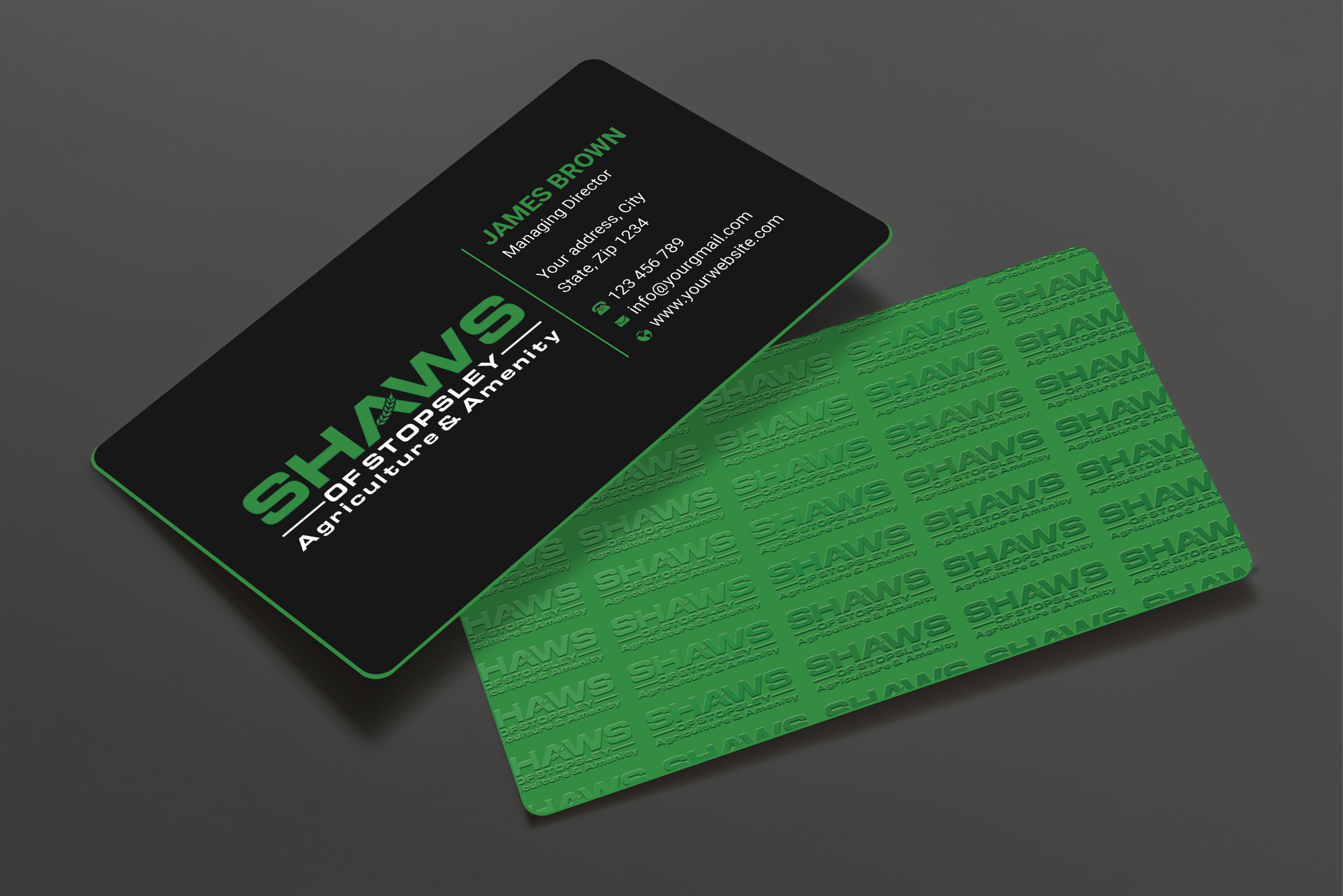 Diseño de Tarjeta de Presentación por Expert Bappy para Shaws of Stopsley | Diseño #30567142