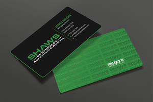 Business Card Design by Expert Bappy for Shaws of Stopsley | Design: #30567151