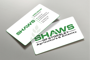 Business Card Design by Expert Bappy for Shaws of Stopsley | Design: #30567241