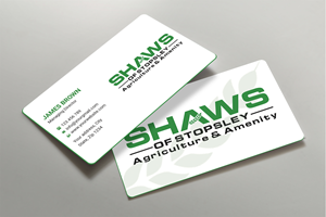 Business Card Design by Expert Bappy for Shaws of Stopsley | Design: #30567257