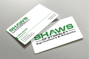 Business Card Design by Expert Bappy for Shaws of Stopsley | Design: #30567292