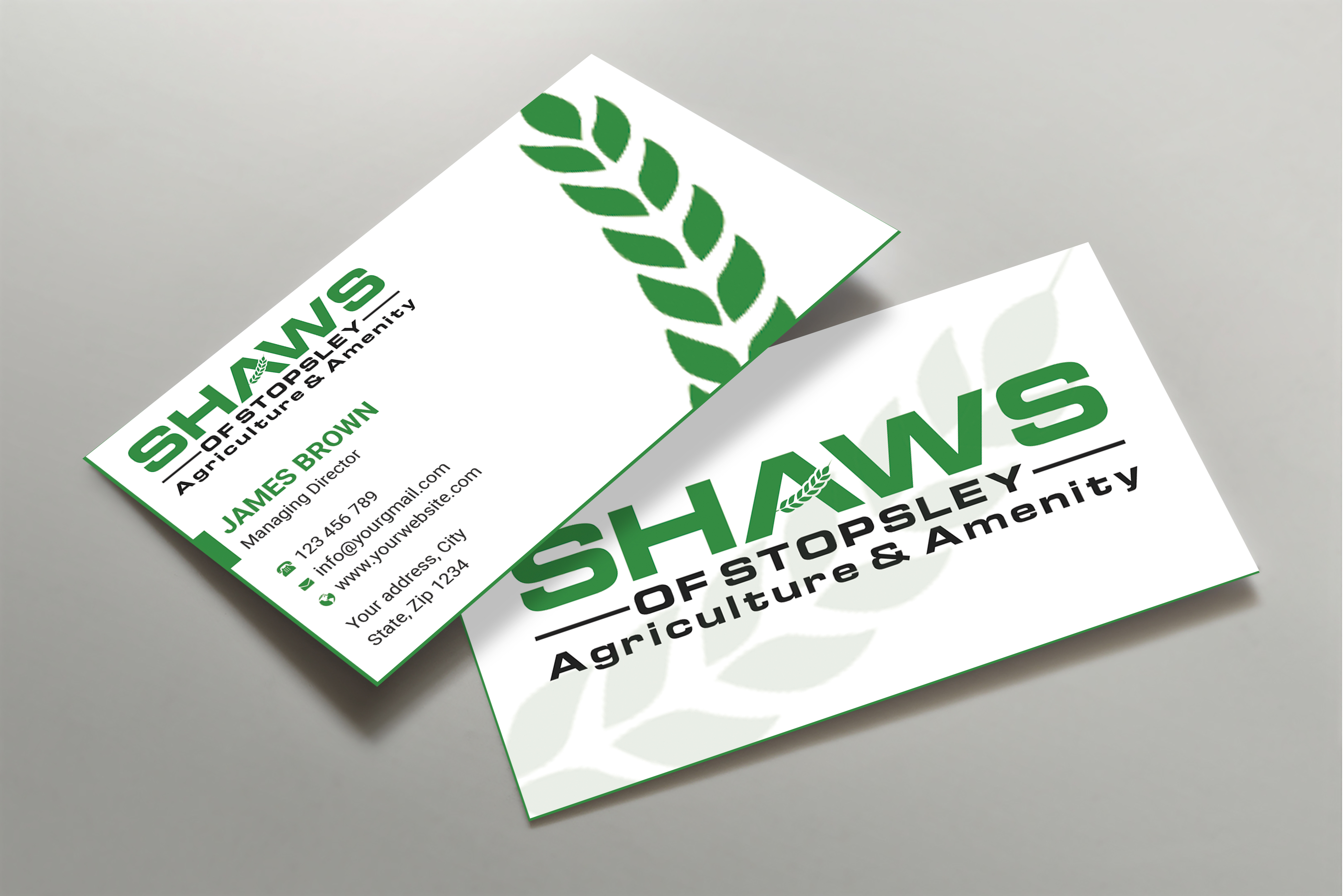Business Card Design by Expert Bappy for Shaws of Stopsley | Design #30567512