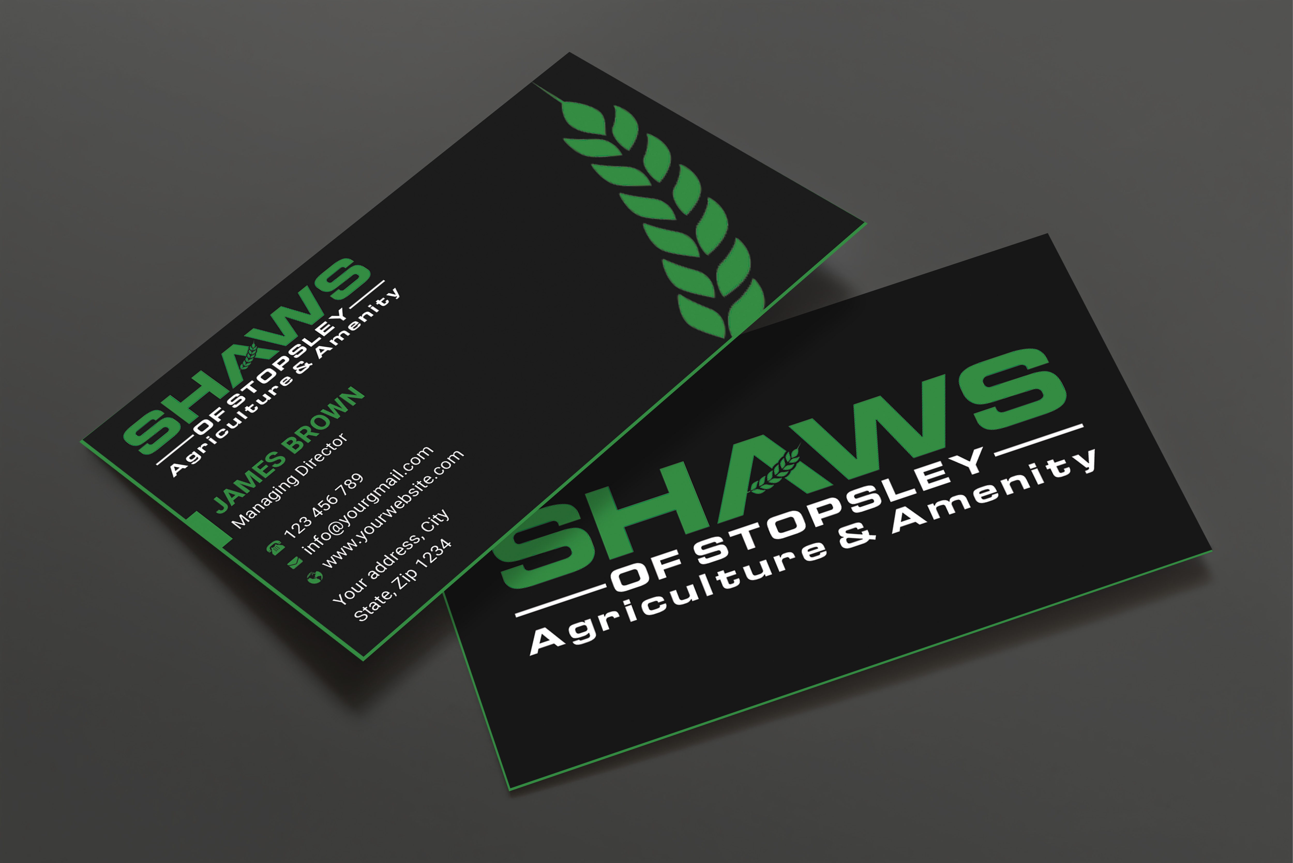 Business Card Design by Expert Bappy for Shaws of Stopsley | Design #30567524