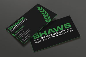 Business Card Design by Expert Bappy for Shaws of Stopsley | Design: #30567524