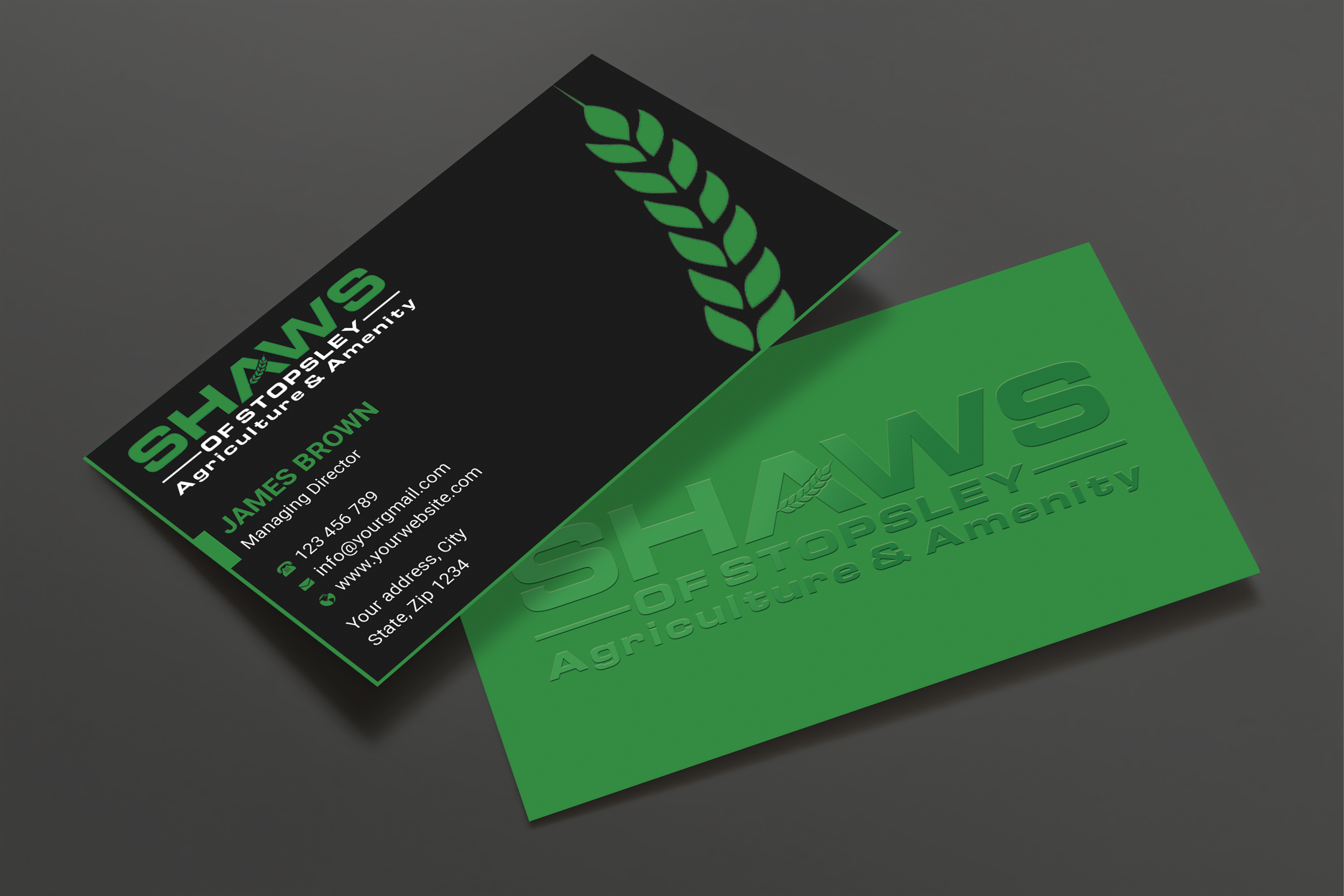 Business Card Design by Expert Bappy for Shaws of Stopsley | Design #30567556