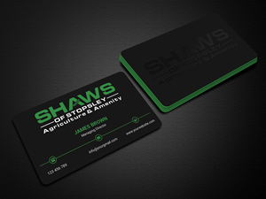 Business Card Design by Expert Bappy for Shaws of Stopsley | Design: #30567854
