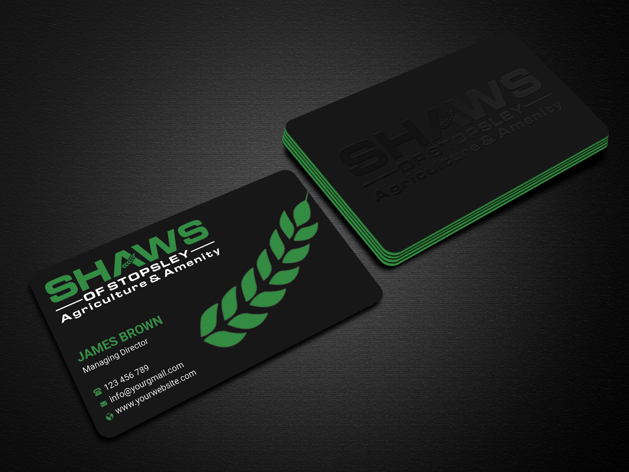 Business Card Design by Expert Bappy for Shaws of Stopsley | Design #30567892