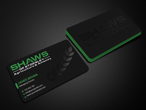 Business Card Design by Expert Bappy for Shaws of Stopsley | Design: #30567921