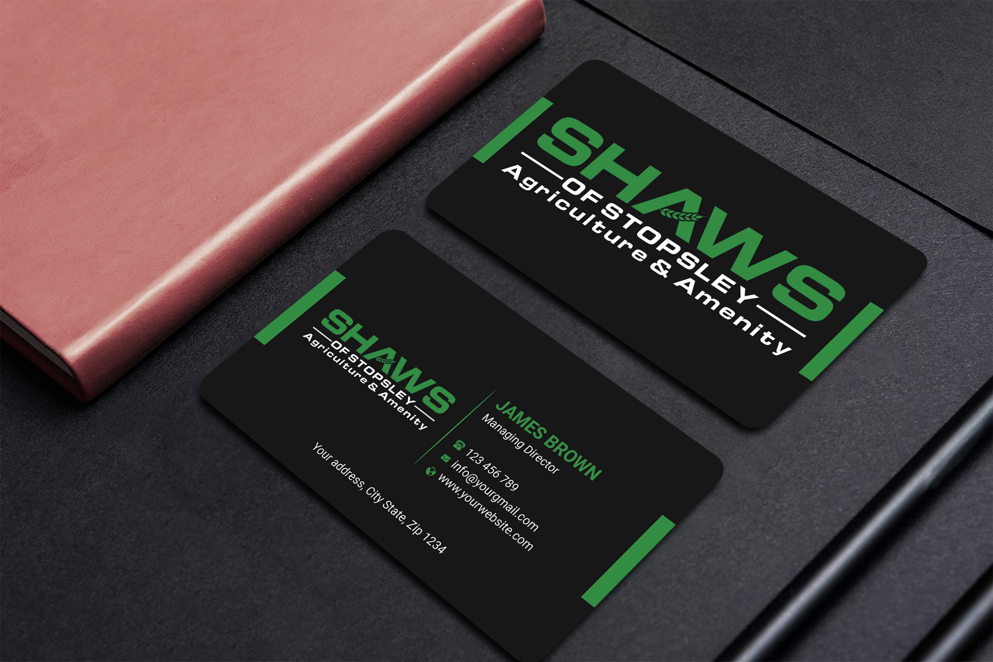 Business Card Design by Expert Bappy for Shaws of Stopsley | Design #30568430
