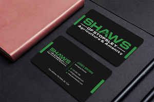 Business Card Design by Expert Bappy for Shaws of Stopsley | Design #30568430